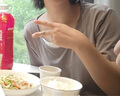 美即萊（MEIJILAI）睡衣女士夏季莫代爾短袖七分褲薄款假兩件冰絲涼感可外穿家居服 25016 XL （身高165-170體重120-140） 曬單實拍圖