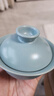 蘇氏陶瓷（SUSHI CERAMICS）汝窯陶瓷功夫茶具套裝泡茶壺三才蓋碗開片養(yǎng)金線茶杯節(jié)日送禮盒裝 曬單實拍圖
