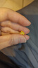 周六福（ZLF）黃金耳飾女款足金耳釘愛心蝴蝶結(jié)浪漫絲帶系列送女友禮物 計價 一對-1.9g 曬單實拍圖