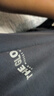 HLA短袖T恤男【60支長(zhǎng)絨棉】舒適透氣短袖男夏季 曬單實(shí)拍圖