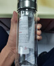 德瑯（DELANG）德國(guó)品牌雙層玻璃杯DL8005商務(wù)茶水分離杯320ml便攜水杯車載茶隔 太空灰 曬單實(shí)拍圖