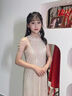 思妙星高端女童走秀晚禮服輕奢小眾兒童主持人高級(jí)感鋼琴演奏生日公主裙 白色長款 160 曬單實(shí)拍圖