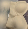 幸棉（LUCKMEEY）外擴U背漫畫胸內衣女顯胸大美背一體文胸無鋼圈胸罩夏季露背 曬單實拍圖