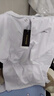 羅蒙（ROMON）短袖t恤男商務(wù)休閑彈力透氣POLO領(lǐng)打底衫上衣服男裝LM13白色XL 曬單實(shí)拍圖