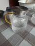 富光耐熱玻璃涼水壺大容量家用果汁杯花茶杯茶壺冷水壺錘紋壺1200ML 曬單實(shí)拍圖