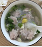 閩味邱閩味邱福建特色小吃正宗福鼎肉片溫州瘦肉丸羹速食半成品500g 酸辣口味（煮湯）自帶刮板 曬單實拍圖