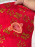 佳爾優(yōu)優(yōu)（garkoko）安撫奶嘴0-3-6個月母乳防脹超輕氣新生嬰兒玩具硅膠哄睡安撫寶寶  曬單實(shí)拍圖