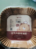 雙槍空氣炸鍋專用紙 烤盤烤箱耐高溫吸油紙 食品級(jí)加厚錫紙方形100只 曬單實(shí)拍圖