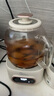 美的（Midea）花漾0膠水全玻璃全自動養(yǎng)生壺 辦公室多功能煮茶壺 燒水壺恒溫電熱水壺煮茶器花茶壺1L YS10B101 曬單實拍圖