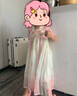 安妮優(yōu)兒女童漢服夏裝2025新款小女孩新中式國風(fēng)唐裝兒童連衣裙子 粉色110 曬單實(shí)拍圖