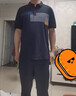 香港輕奢2025新款短袖POLO衫男夏季冰絲涼感T恤休閑翻領保羅衫 黑色 M 建議80-110斤 曬單實拍圖