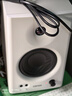 漫步者（EDIFIER）MR4 有源監(jiān)聽(tīng)2.0音箱  HIFI音質(zhì) 多媒體電腦電視音響 桌面音響 白色 曬單實(shí)拍圖
