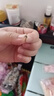 中國黃金足銀耳釘女耳飾套裝養(yǎng)耳洞棒防堵七夕情人節(jié)禮物送女友老婆生日 愛心耳釘+星星耳釘【耳釘4對】 曬單實(shí)拍圖