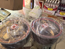 不銹鋼保鮮盒商用帶蓋野餐盒大容量冰箱收納盒通用食品級保鮮碗 【帶蓋】大號兩個裝 曬單實拍圖