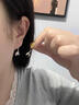 戚小米999足銀花朵耳釘女生款養(yǎng)耳洞耳環(huán)2025新款輕奢小眾高級(jí)感耳飾品 999銀玉蘭花耳環(huán)【兩只價(jià)】 曬單實(shí)拍圖