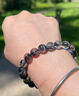侗秘珍藏級天然老礦貓眼黑銀鈦晶手鏈黑發(fā)晶貓眼水晶手串男女生日禮物 珍藏級貓眼黑銀鈦10mm 曬單實(shí)拍圖