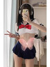 炮姐穿搭水手服情趣內衣性感睡衣超短裙jk純欲風(fēng)角色扮演七夕戰袍 JK制服【套裝+白絲襪】 曬單實(shí)拍圖