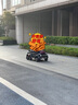 福兒寶（FUERBAO）奔馳授權(quán)兒童電動(dòng)車六驅(qū)可坐大人遙控玩具車小孩寶寶雙人越野送禮 六驅(qū)軟胎黑+后備箱+雙皮座雙油門(mén) 曬單實(shí)拍圖