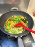 特福（Tefal）炒鍋不粘鍋家用炒菜鍋少油煙32cm炒鍋電磁爐燃?xì)庠钔ㄓ贸村?曬單實(shí)拍圖