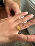 周生生 黃金戒指足金心花開(kāi)口金戒心花怒放珠寶金飾27942R計價(jià) 2.82克(含工費100元) 曬單實(shí)拍圖