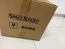 SPACEXPERT 衣物收納箱塑料整理箱車載儲(chǔ)物箱20L透明 3個(gè)裝 帶提手 曬單實(shí)拍圖