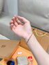 法蔻 FARCOKO小方糖水晶手鏈女士復古小眾輕奢精致手串生日禮物送女友老婆寶石紅（全網(wǎng)熱銷(xiāo)） 曬單實(shí)拍圖