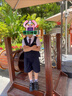G.DUCKKIDS兒童西裝套裝帥氣男童夏季花童主持人禮服寶寶英倫幼兒園畢業(yè)服裝 兩件套配領(lǐng)帶 140 建議130-135cm7-8歲 曬單實(shí)拍圖