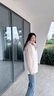 波司登2025新款沖鋒衣鵝絨服女短款三合一防風(fēng)防水保暖外套B250331302 初雪白/砂巖啡|8F10/7C42|8F1A M 165/88A 曬單實(shí)拍圖