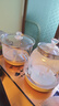 天喜（TIANXI）泡茶壺耐熱大容量玻璃茶壺加厚茶具茶水分離壺大容量泡茶器2000ml 曬單實拍圖