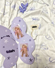 野獸派家居（tbh）星光緞短袖家居裙 Puppy Club可外穿睡裙夏季家居服 星光緞短袖家居裙 Puppy Club S 曬單實(shí)拍圖