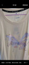 真維斯（Jeanswest）時(shí)尚短袖t恤女學(xué)生可愛(ài)甜美學(xué)院女裝ins風(fēng)夏季新款純棉寬松上衣服 米色 淡彩蝴蝶 S 曬單實(shí)拍圖