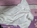 羅蒙（ROMON）【桑蠶絲免燙】短袖襯衫男士白襯衫修身襯衣商務(wù)職業(yè)男白色XL 曬單實(shí)拍圖