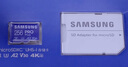 三星（SAMSUNG）128GB TF MicroSD 內存卡 4K高速藍卡 U3A2V30 讀速180MB/s 游戲機無人機運動相機存儲卡 PRO Plus 曬單實拍圖