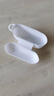 織爾  蘋果Air Pods Pro2藍(lán)牙耳機保護套防塵防摔防滑防指紋液態(tài)軟硅膠可充電apple保護殼 【皎月白】AirpodsPro2 曬單實拍圖