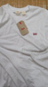 Levi's李維斯25新款情侶同款簡(jiǎn)約休閑時(shí)尚百搭LOGO印花短袖T恤 曬單實(shí)拍圖