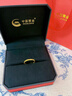 中國(guó)黃金（CHINA GOLD）黃金戒指女款足金玫瑰花戒指純金生日七夕情人節(jié)禮物送女友老婆 【賀卡定制/聯(lián)系客服】 曬單實(shí)拍圖
