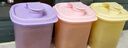 特百惠（Tupperware）迷你纖巧壺350ml夏季果汁飲料咖啡冷水壺塑料水杯子 3件套（粉+黃+藍(lán)） 曬單實(shí)拍圖