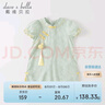 戴維貝拉（DAVE＆BELLA）女童連衣裙兒童漢服夏裝嬰兒寶寶國(guó)風(fēng)裙子小女孩 曬單實(shí)拍圖