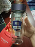 富光水晶蓋鵝蛋杯商務(wù)簡(jiǎn)約玻璃杯男女水杯雙層隔熱茶杯便攜車(chē)載杯 紫色290ml【禮盒裝】 曬單實(shí)拍圖