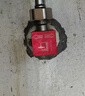 潛水艇（Submarine）F301/2黃銅加厚三角閥八字閥陶瓷閥芯紅藍標(biāo)國標(biāo)4分進出水1冷+1熱 曬單實拍圖