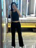 lululemon丨Wunder Train 女士工字運(yùn)動(dòng)背心速干芯吸 LW1EM7S 夜幕黑 XS /4 曬單實(shí)拍圖