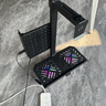 卓煥主機托架懸掛主機架電腦臺式架托架可調高度寬度海景房帶散熱電源 碳素黑 曬單實(shí)拍圖