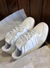 阿迪達(dá)斯 （adidas）FORUM低幫籃球鞋板鞋小白鞋男女阿迪達(dá)斯官方三葉草 米白色 37.5 曬單實(shí)拍圖