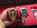 布加迪（BONEST GATTI）德國龍年限定全自動機(jī)械男士腕表浮雕金銀龍霸氣情人節(jié)禮物送男友 BG5002-R2玫殼玫面玫膠帶 曬單實(shí)拍圖