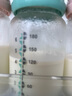 小雅象2個裝母乳保鮮瓶玻璃儲奶瓶寬口奶瓶嬰兒存奶瓶母乳通用儲奶罐 2個裝玻璃寬口 180ml 1-3月 曬單實拍圖