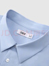 森馬（Semir）短袖襯衫男基礎商務(wù)白襯衣易打理涼感上衣2025夏百搭109325104102 曬單實(shí)拍圖