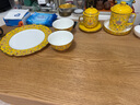 永豐源（auratic）先生瓷新宮廷瓷  陶瓷琺瑯彩餐具散件DIY 金色碗盤碟 安全包裝 270mm平盤【8.1寸】 曬單實拍圖