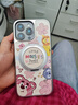 珂莉蔓適用蘋(píng)果15promax手機殼磁吸指環(huán)扣支架iphone15promax保護套防摔皮質(zhì)高級卡通可愛(ài)女生-粉紅小熊 曬單實(shí)拍圖