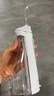 博皓（prooral）電動洗牙器沖牙器家用沖洗器牙齒清潔器水牙線口腔清洗器牙垢去除工具牙周炎噴嘴正畸呵護(hù)生日禮物 晶瑩透 |4模式8擋位 |高頻脈沖 曬單實拍圖