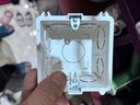 公牛86底盒暗裝家用開關(guān)插座電源接線盒 H17底盒 曬單實(shí)拍圖